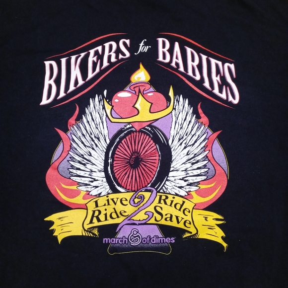 Bikers for Babies Tee - Picture 2 of 6